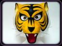 maschera in lattice tigre