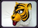 maschera in lattice tigre